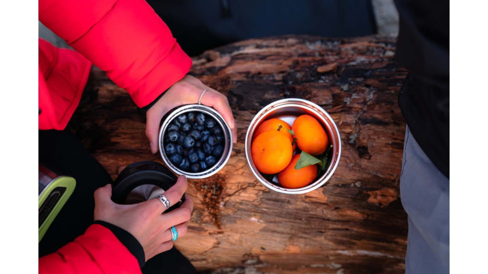 Klean Kanteen TKCanister w/Insulated Lid, 16oz, Brushed Stainless, 1005659