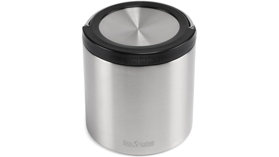 Klean Kanteen TKCanister w/Insulated Lid, 16oz, Brushed Stainless, 32oz, 1005660