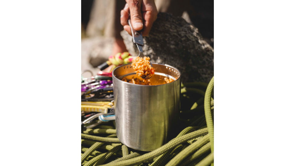 Klean Kanteen TKCanister w/Insulated Lid, 32oz, Brushed Stainless, 1005660