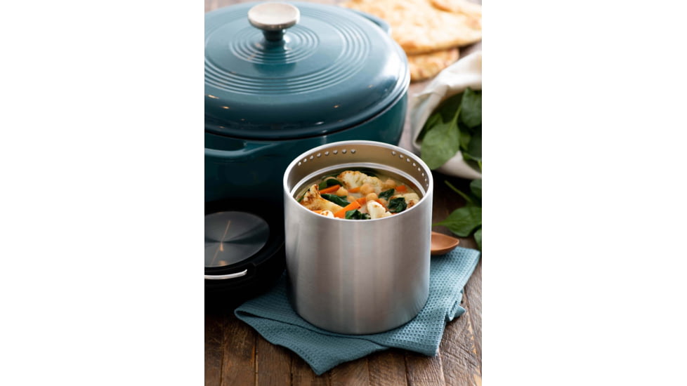 Klean Kanteen TKCanister w/Insulated Lid, 32oz, Brushed Stainless, 1005660