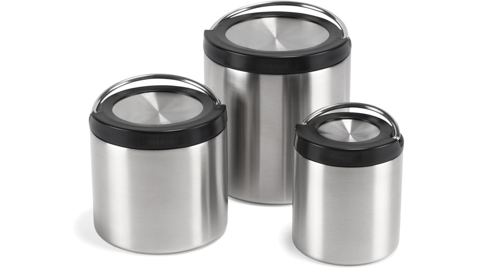 Klean Kanteen TKCanister w/Insulated Lid, 32oz, Brushed Stainless, 16oz, 1005659