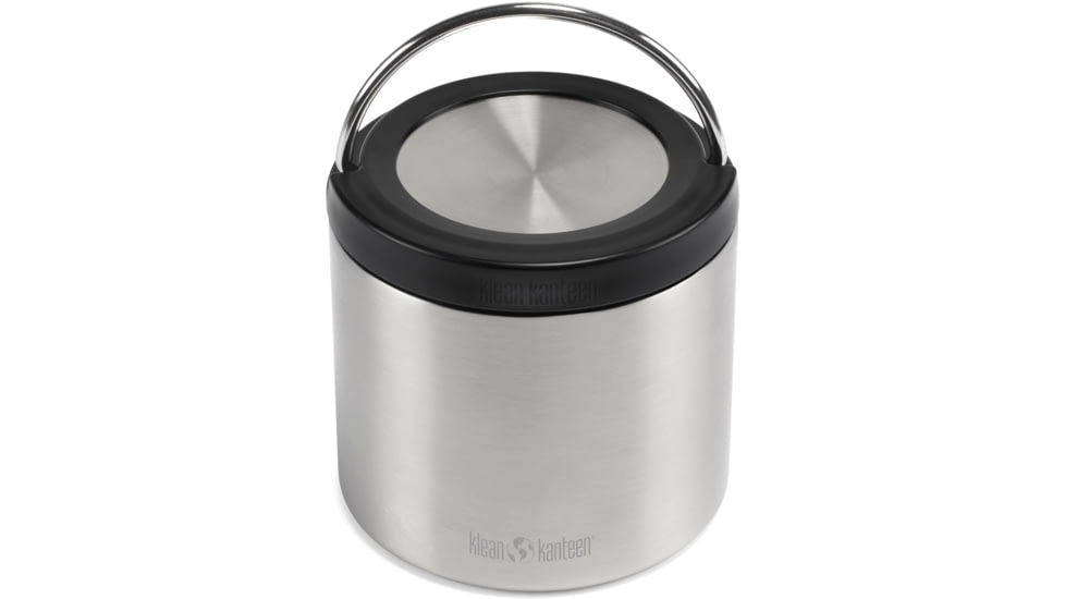 Klean Kanteen TKCanister w/Insulated Lid, 16oz, Brushed Stainless, 16oz, 1005659