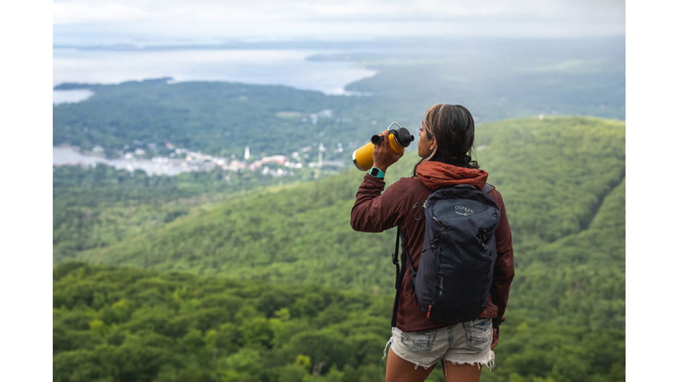 Klean Kanteen TKWide 32oz w/Chug Cap, Blue Tint, 1010574