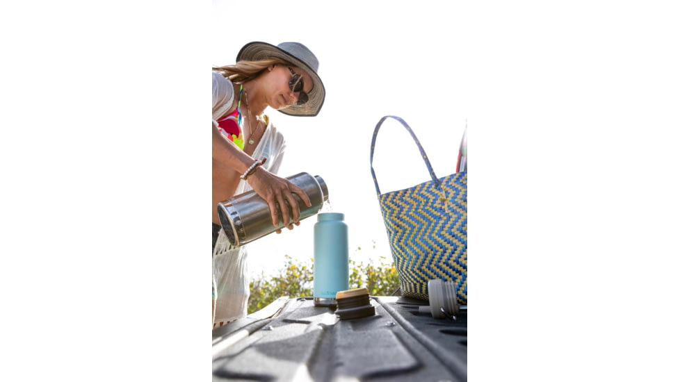 Klean Kanteen TKWide w/Twist Cap, 64oz, Brushed Stainless, 1008339