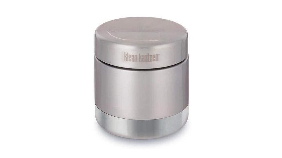Klean Kanteen Vacuum Insulated Food Canister, 8oz, Stainless, Brushed Stainless, 18/8 Stainless Steel, Polyprop, KK-30991