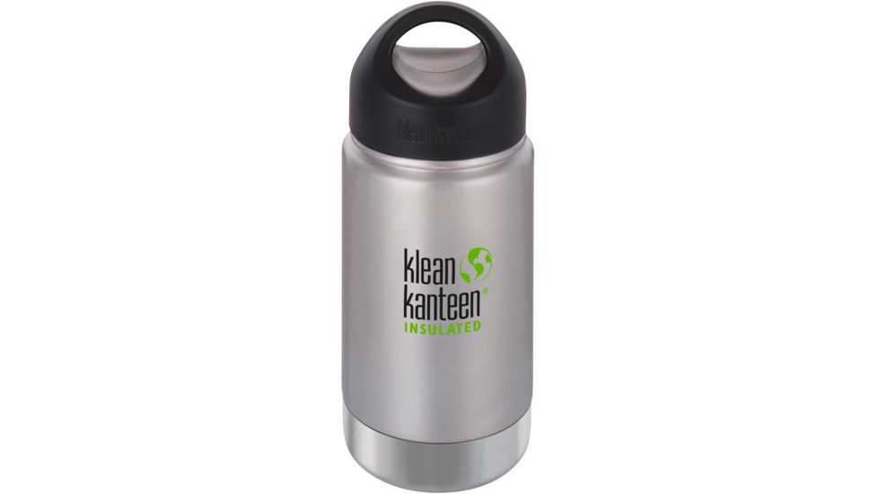 Klean Kanteen Wd Insul Lptp 12oz Brushed Ss 1003123
