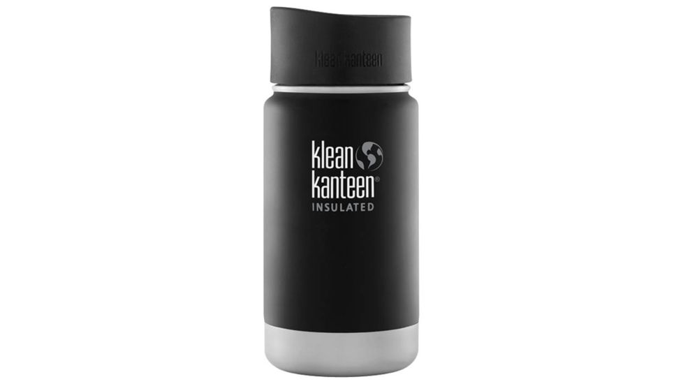 Klean Kanteen Wd Insulated Cc 12oz Shale Blk K12VWPCC-SB