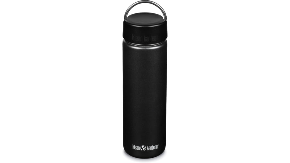 Klean Kanteen Wide w/Wide Loop Cap, 27oz, Black, 27oz, 1009491