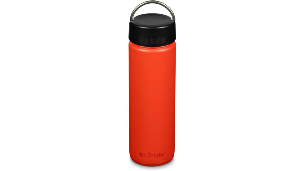 Klean Kanteen Wide w/Wide Loop Cap, 27oz, Tiger Lily, 27oz, 1009493