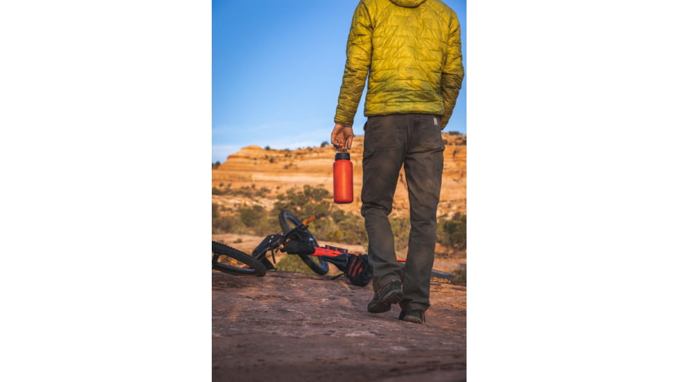 Klean Kanteen Wide w/Wide Loop Cap, 40oz, Tiger Lily, 1009499