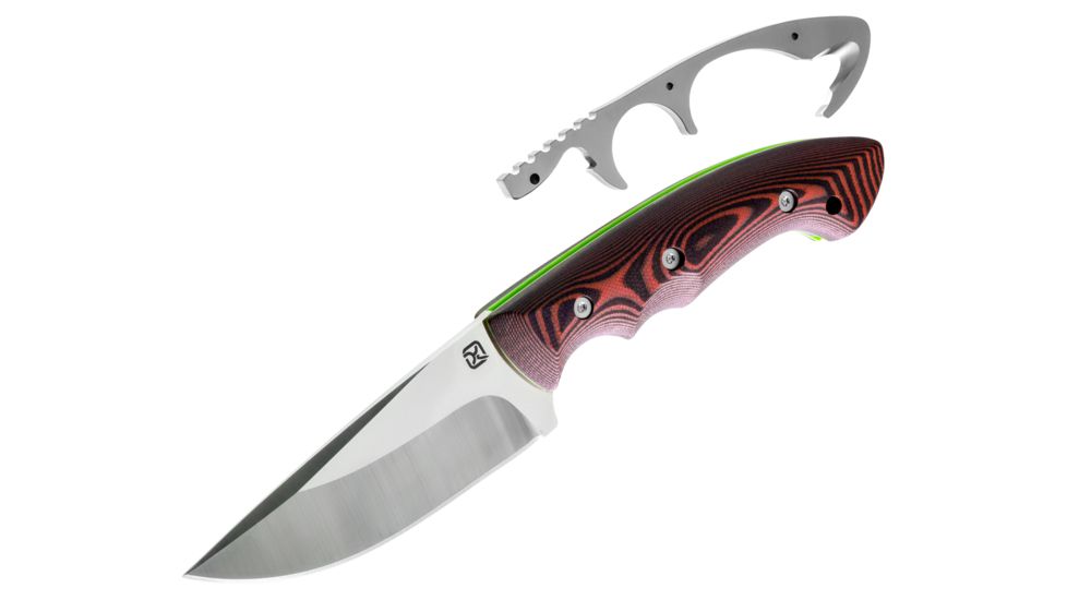 Klecker Knives Abiqua Hunter w/G-10 Handle/3.97in Full Tang Blade, Brown, DK-151-GB