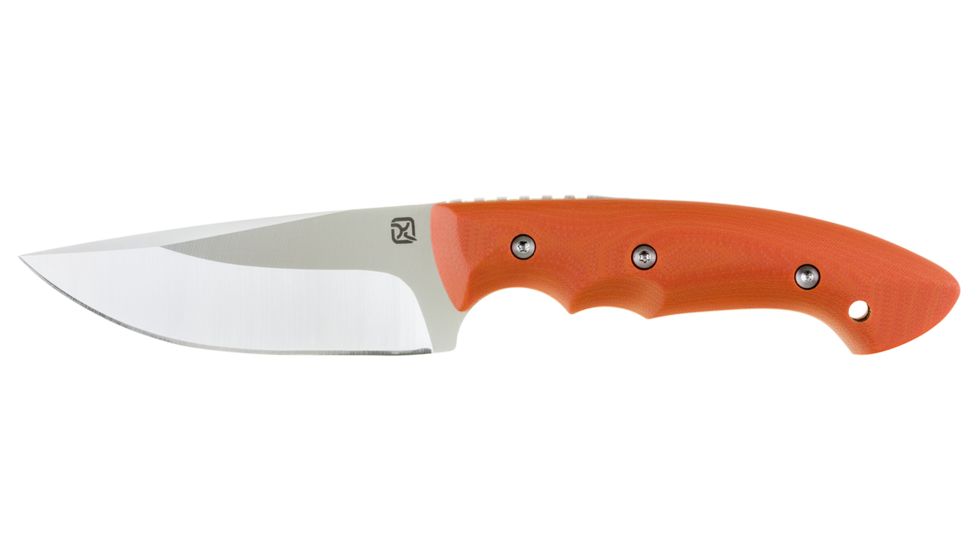 Klecker Knives Abiqua Hunter w/G-10 Handle/3.97in Full Tang Blade, Hunter Orange, DK-151-GO