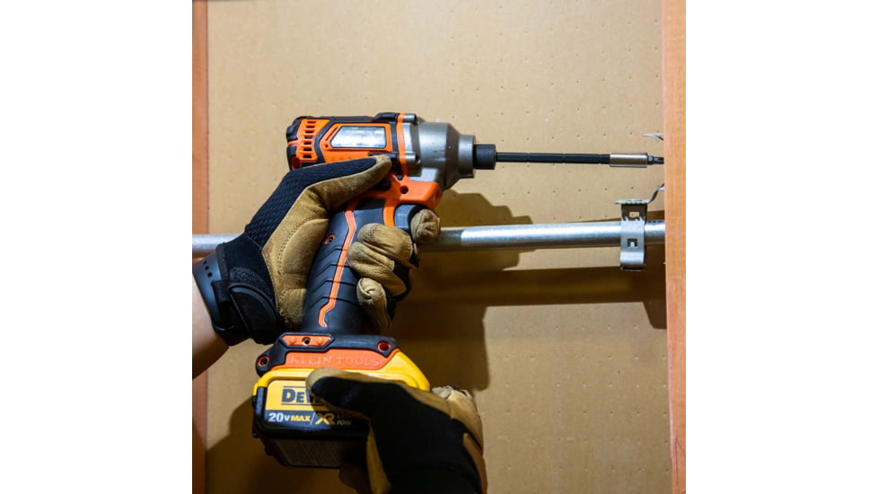 Klein Tools 14in1 Multi-Bit Adjustable Length Screwdriver, Black/Yellow, 32303