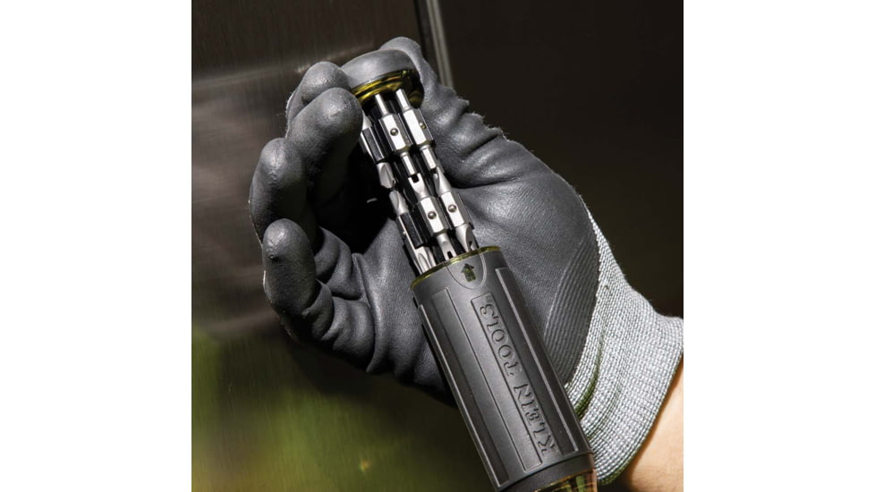 Klein Tools 27in1 Multi-Bit Tamperproof Screwdriver, Black/Yellow, 32307