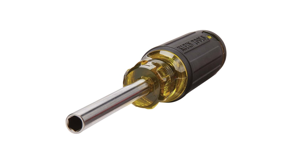 Klein Tools 27in1 Multi-Bit Tamperproof Screwdriver, Black/Yellow, 32307