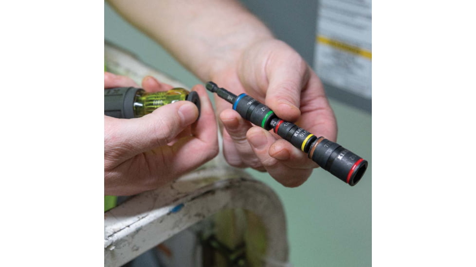 Klein Tools 7in1 Impact Flip Socket w/Handle, 32900