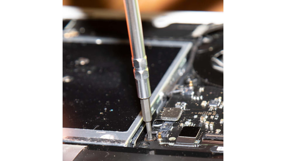 Klein Tools All in1 Precision Screwdriver Set with Case, Black/Yellow, 32717