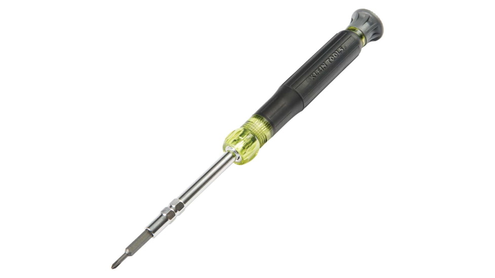 Klein Tools All in1 Precision Screwdriver Set with Case, Black/Yellow, 32717