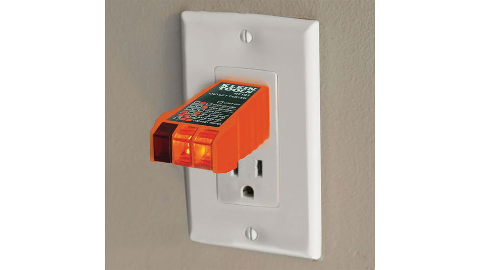 Klein Tools Dual Range NCVT Electrical Test Kit, Receptacle Tester, NCVT2PKIT