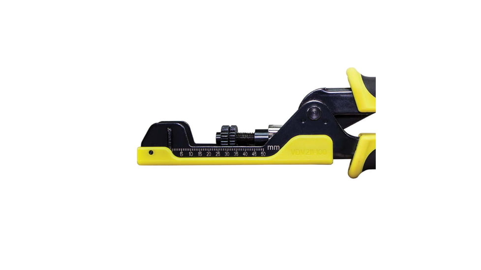 Klein Tools Extended Reach Multi-Connector Compression Crimper, Black/Yellow, VDV211-100