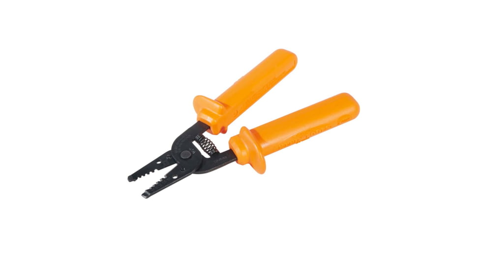 Klein Tools Insulated Wire Stripper and Cutter, Orange, 11045-INS