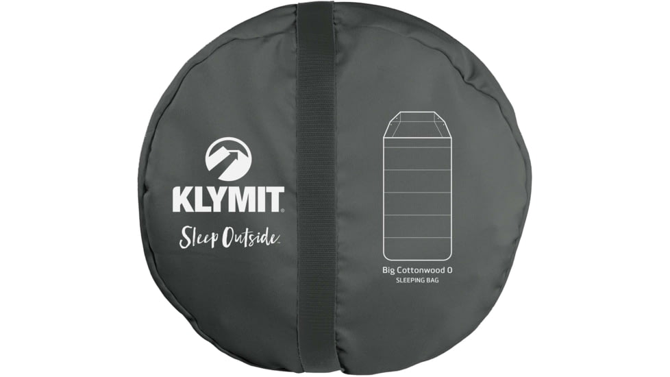 Klymit Big Cottonwood 0 Sleeping Bag, Green, Extra Large, 13CTGR00D
