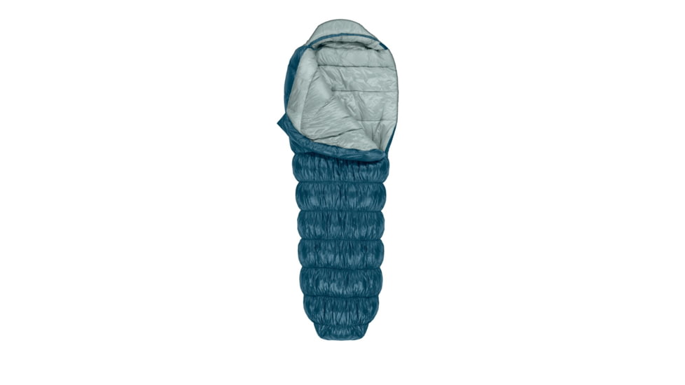 Klymit CampSaver KSB 20 Down Hybrid Sleeping Bag, Blue, 13KHBLCSC