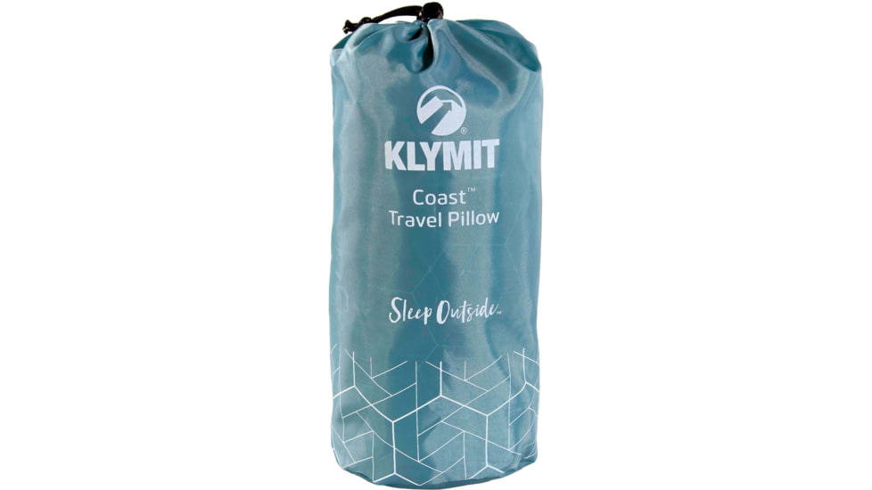 Klymit Coast Travel Pillow, Blue, Regular, 12CTBL01C
