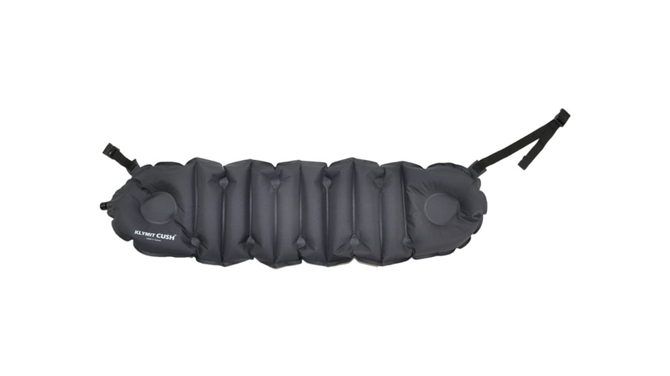 Klymit Cush Stadium Seat, Charcoal Black, 12CuComfy