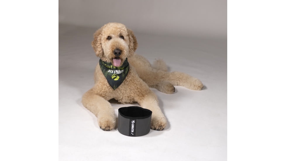 Klymit Dog Bowl, Black / Grey, 12DBSF01B