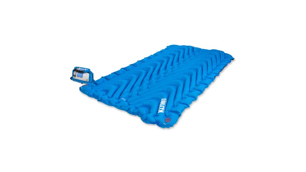 Klymit Double V Sleeping Pad-Blue