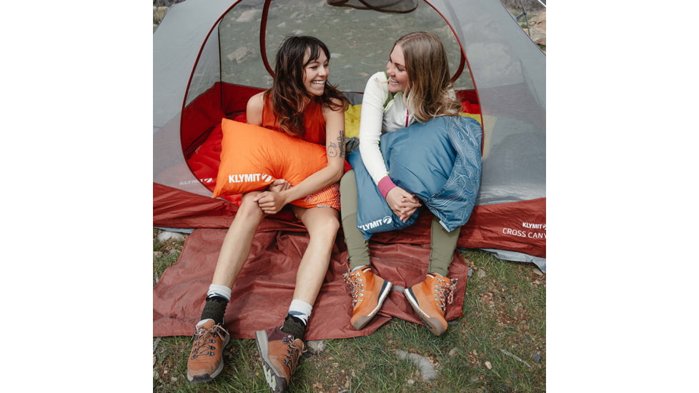 Klymit Drift Pillow Case Queen, Blue, Large, 12DQBL01E