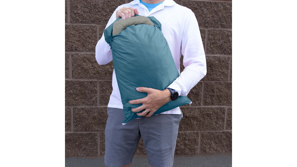 Klymit Drift Pillow Case Queen, Blue, Large, 12DQBL01E