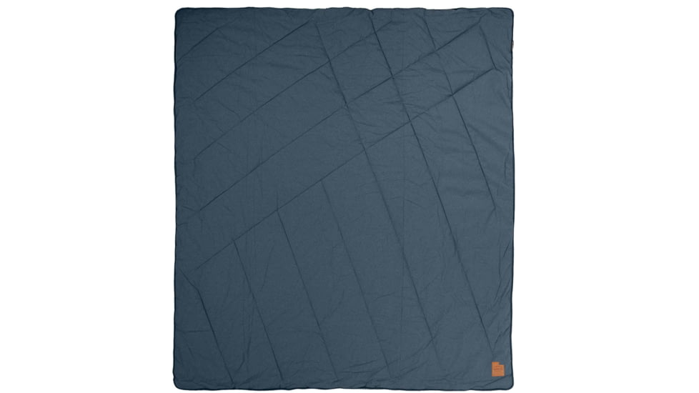 Klymit Homestead Cabin Comforter 2 Person Blanket, Blue, Large, 13HCBL01D