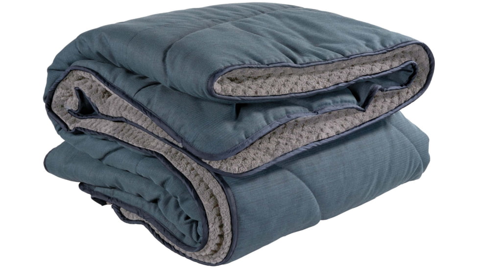 Klymit Homestead Cabin Comforter Blanket, Blue, Regular, 13HCBL01C