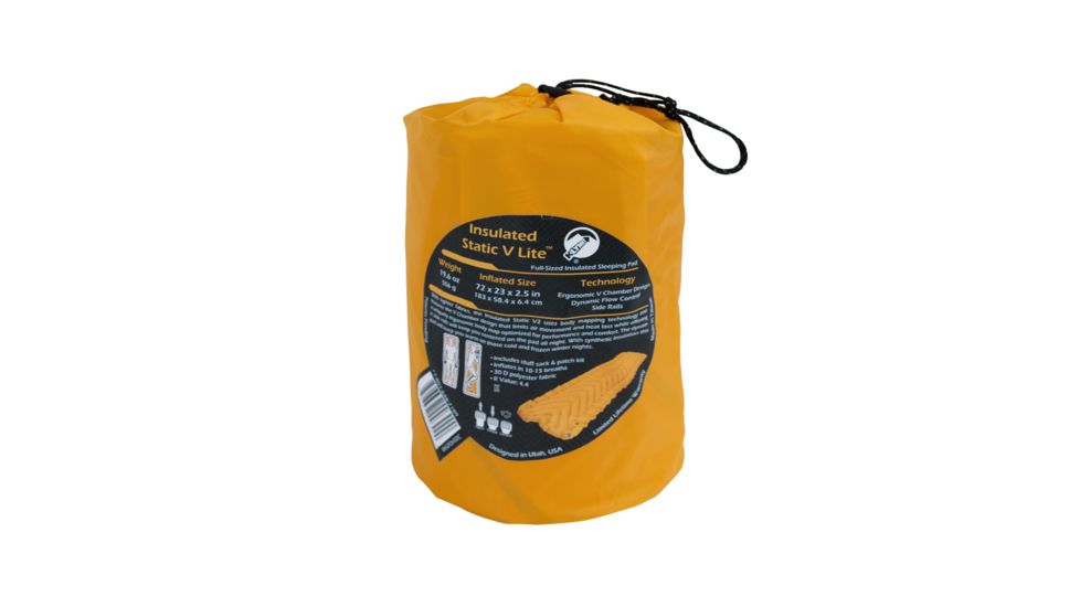 Klymit Insulated Static V Lite-Orange/Gray
