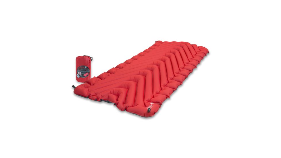 Klymit Insulated Static V Luxe-Red/Char Black