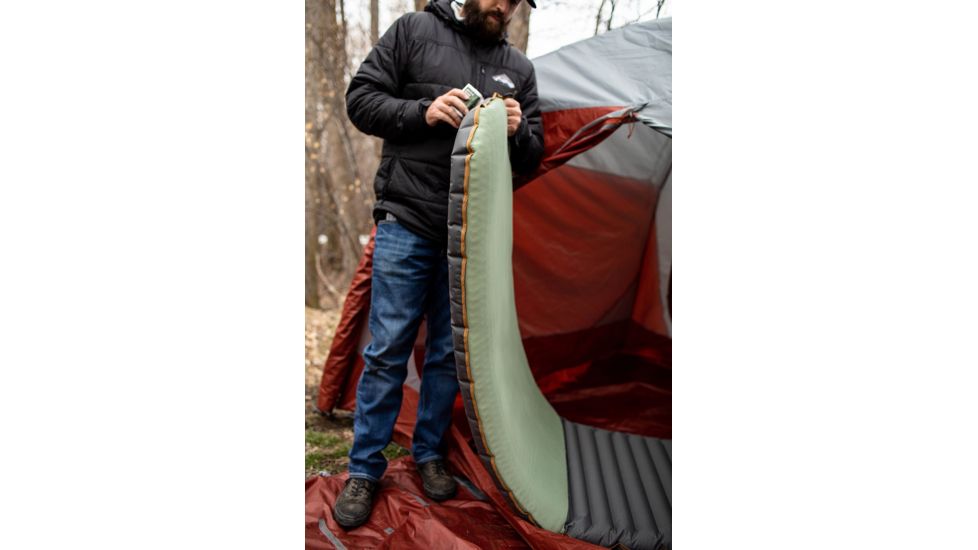 Klymit Klymaloft Sleeping Pad, Green, Regular, 06KLGR01C
