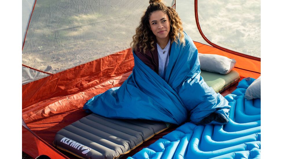 Klymit Klymaloft Sleeping Pad, Green, Regular, 06KLGR01C