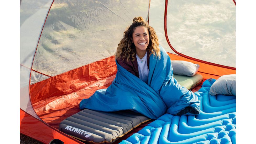 Klymit Klymaloft Sleeping Pad, Green, Regular, 06KLGR01C