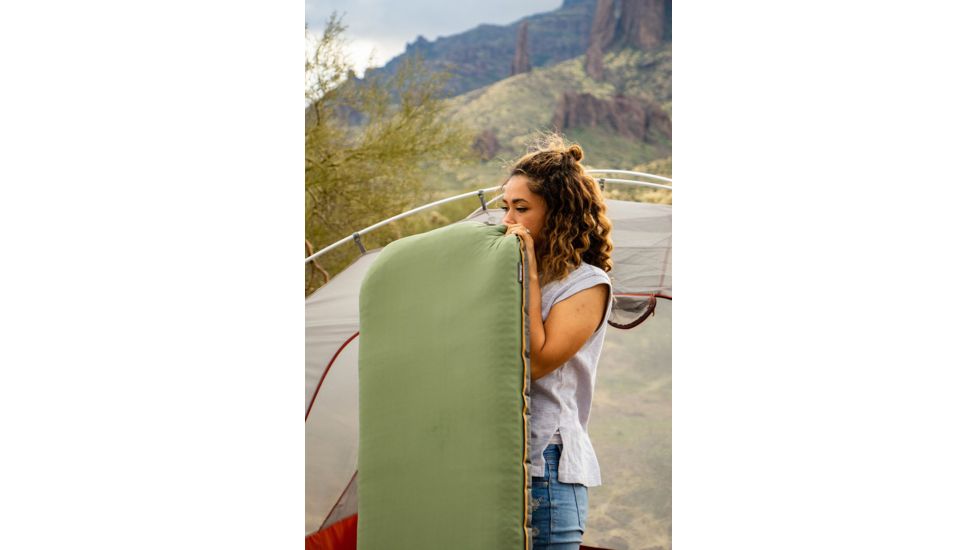 Klymit Klymaloft Sleeping Pad, Green, Regular, 06KLGR01C