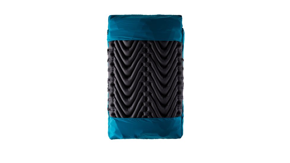 Klymit KSB Double Down Sleeping Bag, Teal, DB, 13KDBL30E