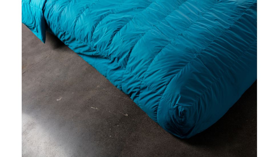 Klymit KSB Double Down Sleeping Bag, Teal, DB, 13KDBL30E