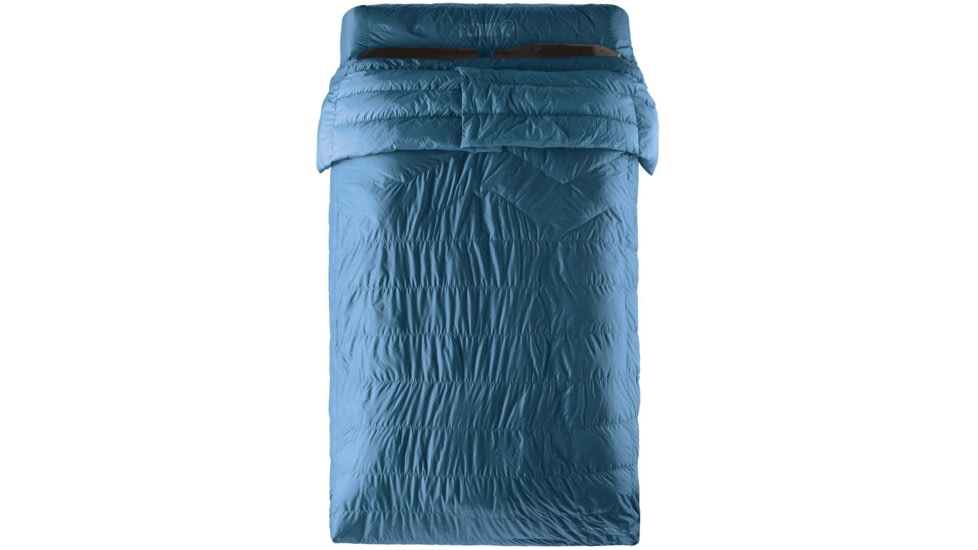 Klymit KSB Double Synthetic Sleeping Bag, 30 Degrees, Blue, 13CDBL30E