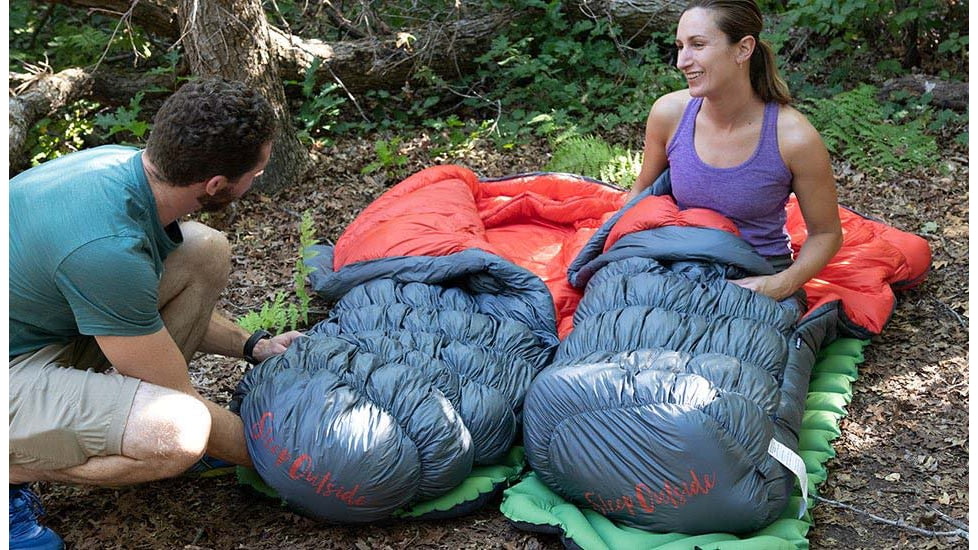 Klymit KSB Synthetic Sleeping Bag, 0 Degrees, Black, 13CCBK00C