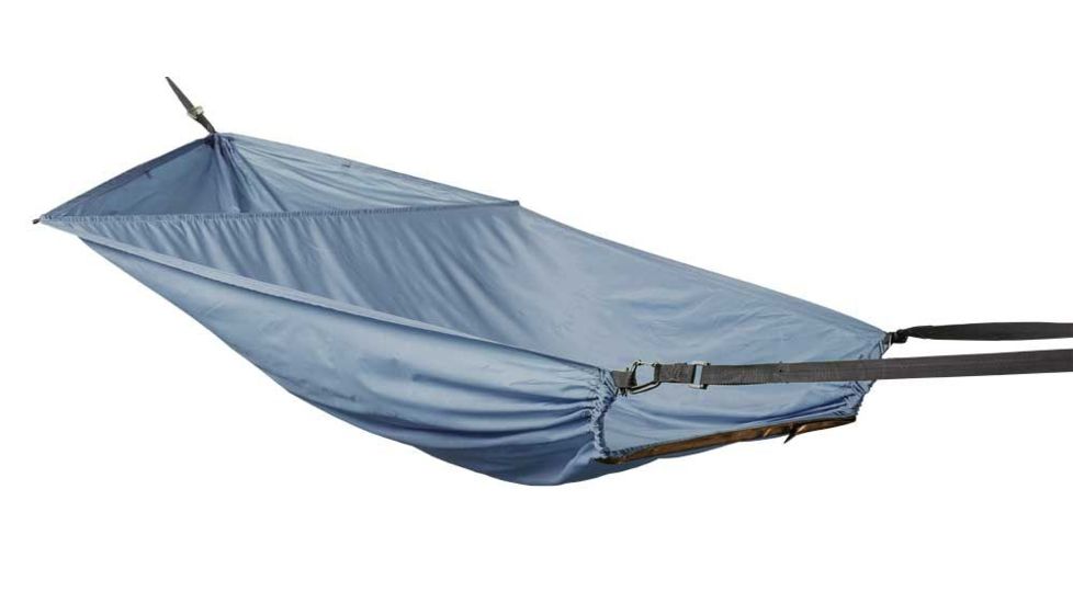 Klymit Lay Flat Hammock w/ Straps, Blue, Double, 09LHBL01C