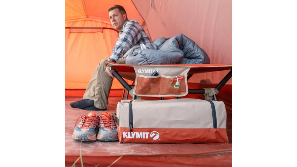 Klymit Mesa Cot, Red, Large, 1409841