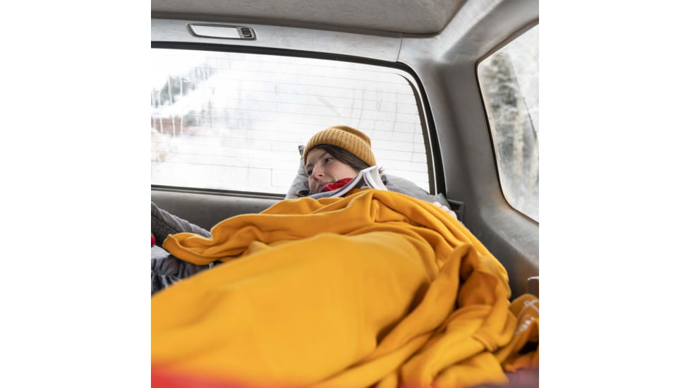 Klymit Nest Cold Weather Sleeping Bag Liner, Orange, Large, 13NCOR01C