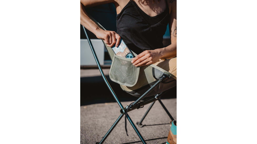 Klymit Ridgeline Camp Chair, Grey, Regular, 12RLGY01C