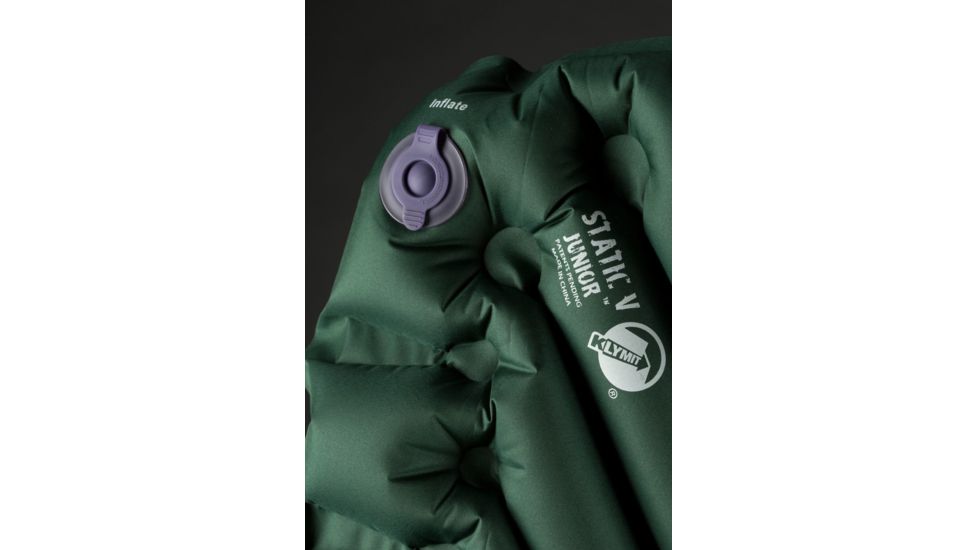 Klymit Static V Junior Sleeping Pad-Dark Green